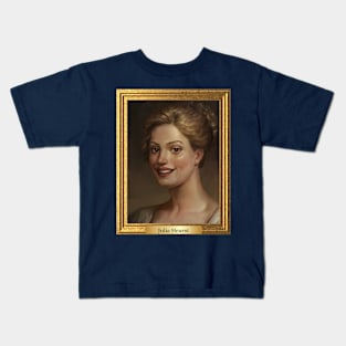 Julia Hearst portrait Kids T-Shirt